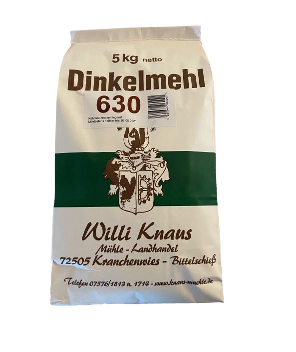 Dinkelmehl-630-5kg