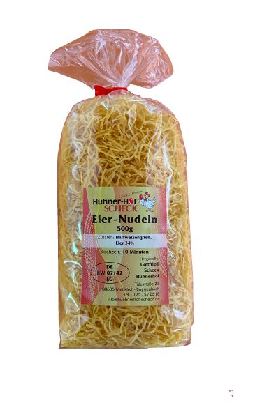 Schnittnudeln Scheck Nudeln