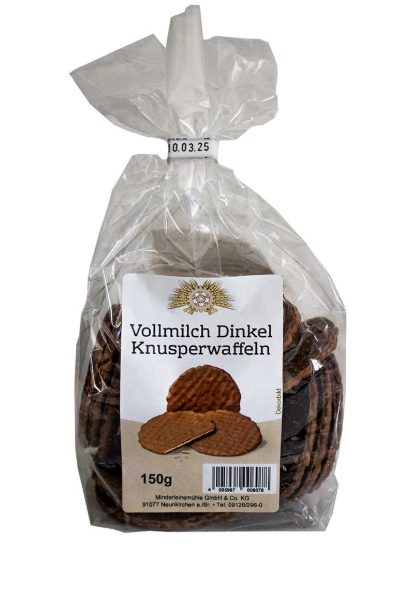 Dinkel Knusperwaffeln  Dinkel Knusperwaffeln