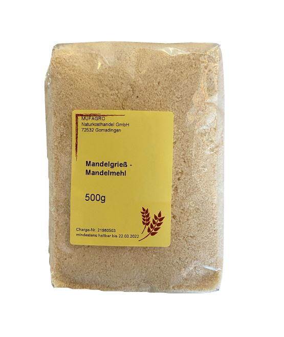 MandelgriessMandelmehl Mandelgrieß/ Mandelmehl