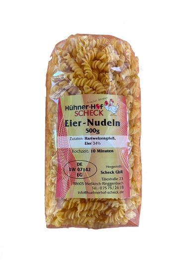Spiralen Scheck Nudeln
