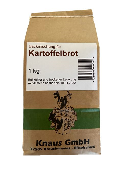 Kartoffelbrot-Vorderseite