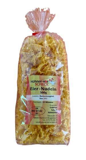 Wellenband Scheck Nudeln