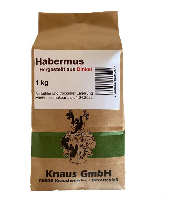 Dinkel-Habermus-1kg