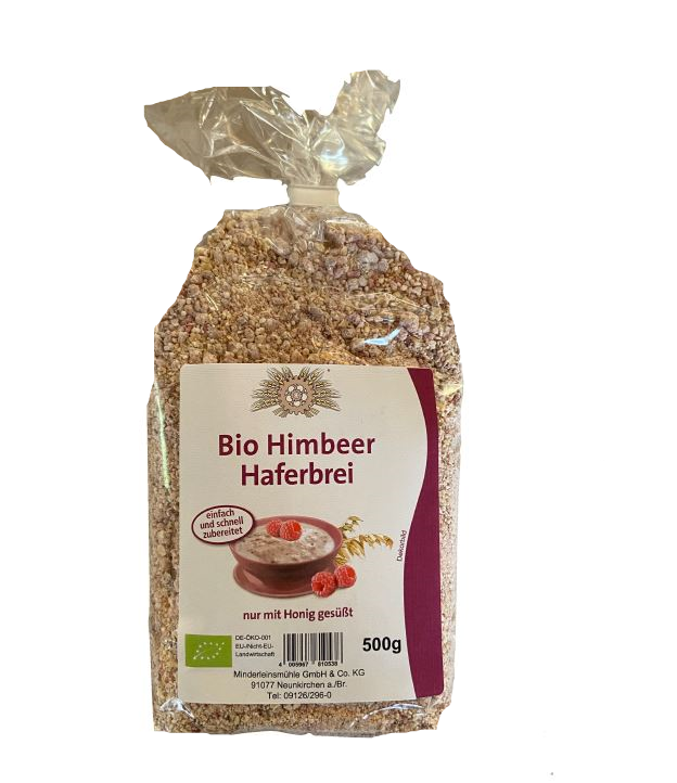 HimbeerbreigfKBDdhxH23Pc Bio Himbeer Haferbrei