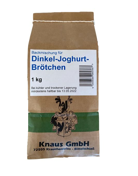 Dinkeljoghurtbrötchen Backmischung