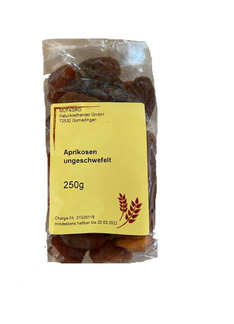 Aprikosen Aprikosen ungeschwefelt