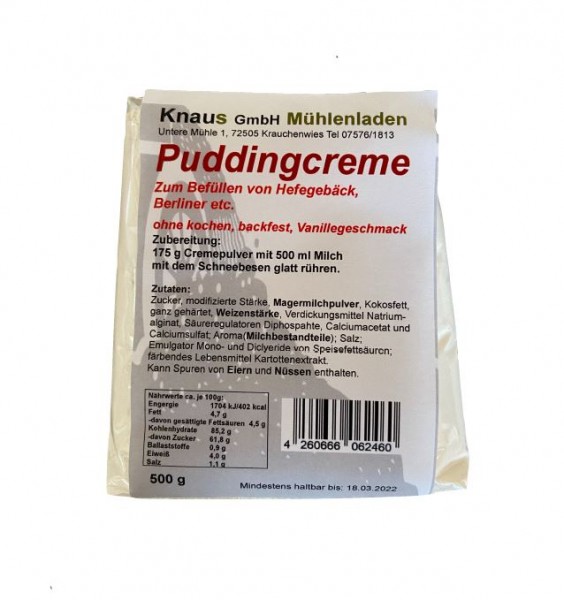 Puddingcreme