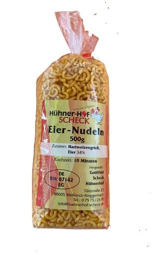 Gabelspaghetti Scheck Nudeln