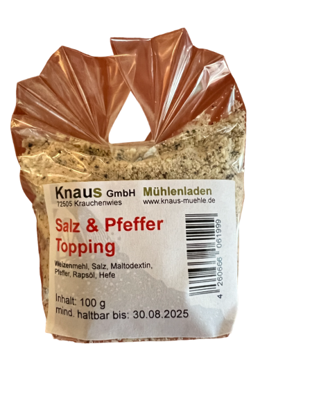 Salz & Pfeffer Topping