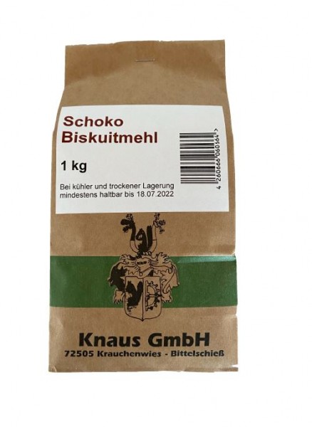 Schoko-Biskuitmehl Backmischung