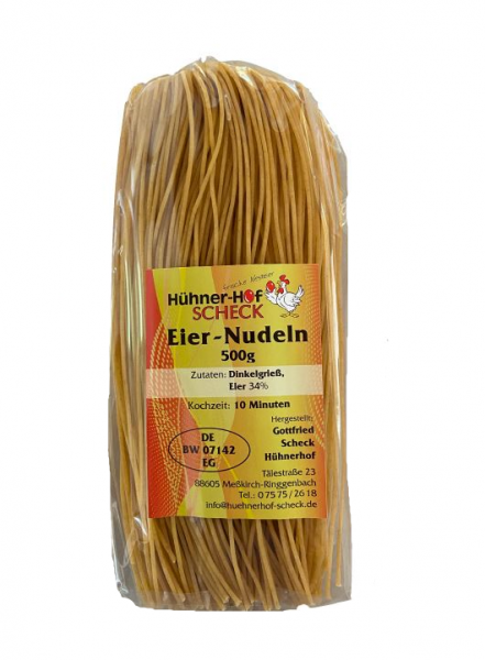 Dinkel-Spaghetti Scheck Nudeln