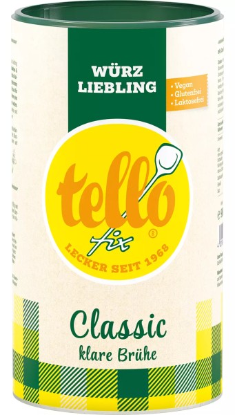 tellofix Classic klare Brühe 900g